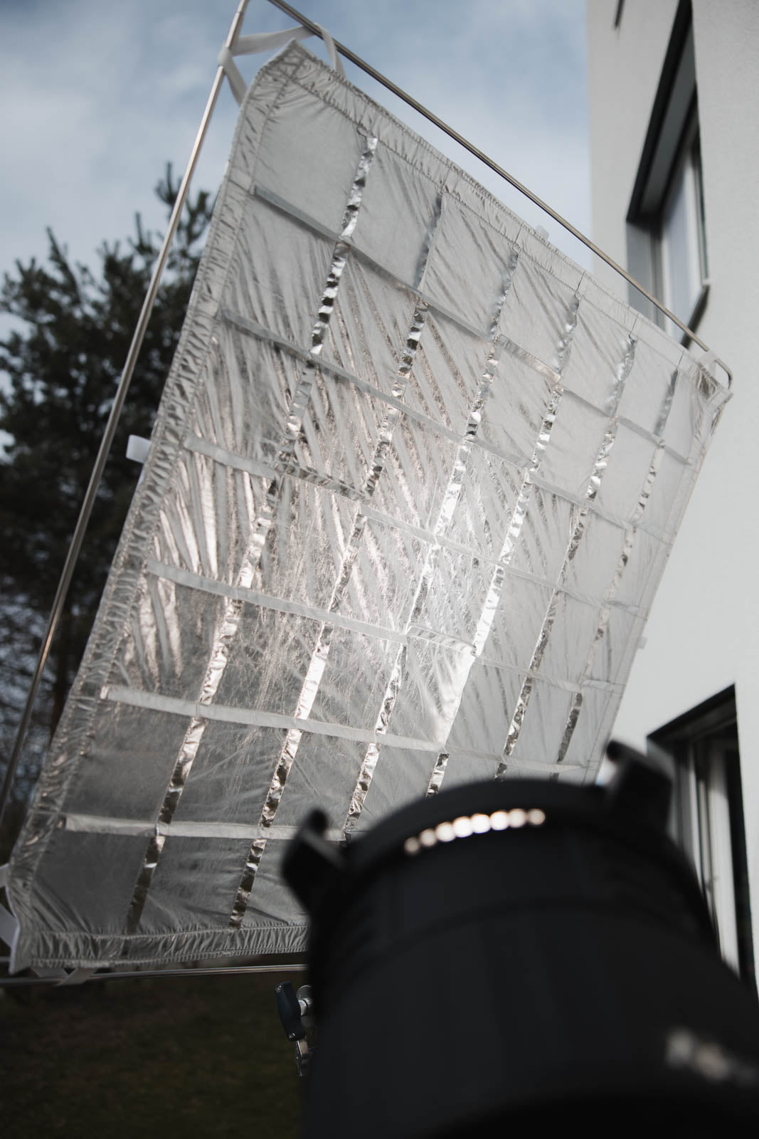 48x48" Silver Slip On Shiny Board Reflector (1,2x1,2m)